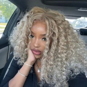 ash blonde curly hair Pantone Colour of the year FroHub