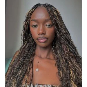 boho braids with highlights FroHub