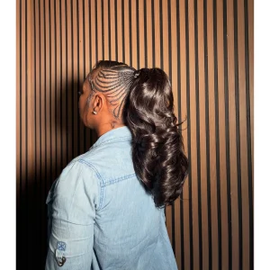 curled cassie ponytail FroHub