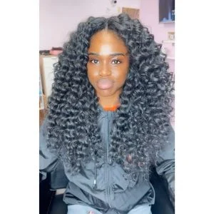 black curly crochet braids FroHub