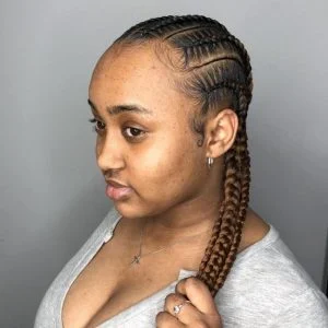 feed in stitch braids Islington Afro hairdressers near me