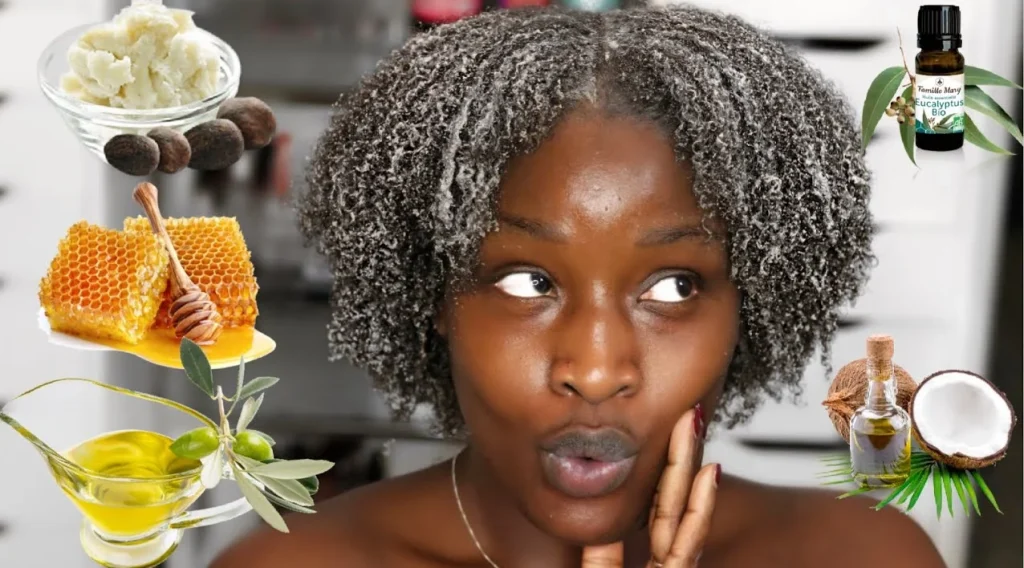 Homemade Hair Mask for Dry Afro Curly Hair
