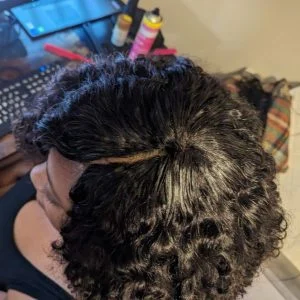 invisible part sew in weave FroHub