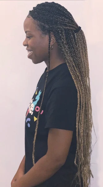 Knotless Box Braids Braiding Meraki Book London Afro Hairstylist Black Salon Braider Near Me FroHub