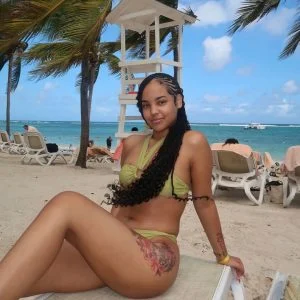 lemonade braids with curls