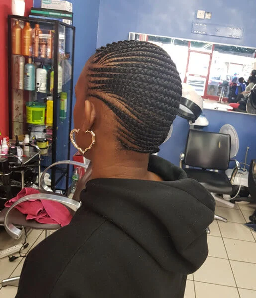 Lemonade Ghana Feed In Cornrow Braids Luemas Book London Afro Hairdresser Braider FroHub