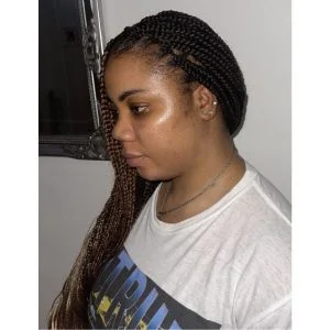 medium knotless braids London FroHub