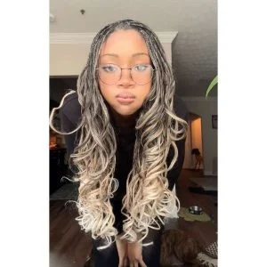 platinum blonde french curls Pantone Colour of the year FroHub