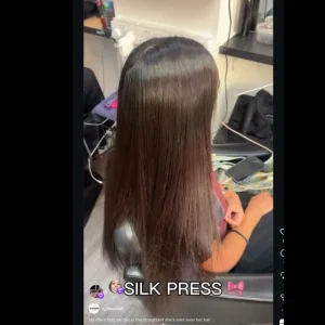 Silk press/ Hair straightening Book London Mobile Afro Hairdresser Braider Near Me O_DOESITALL FroHub