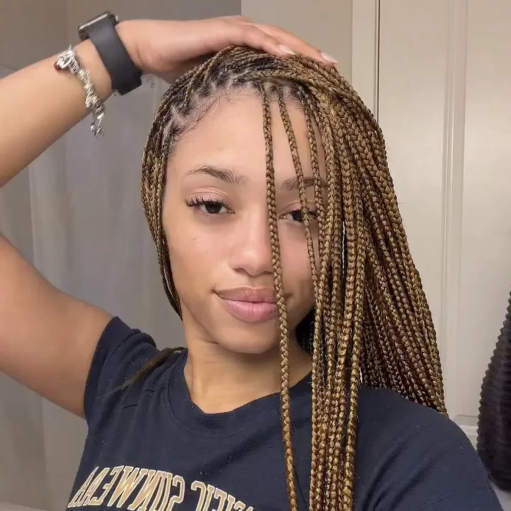 Affordable Knotless Braids in London