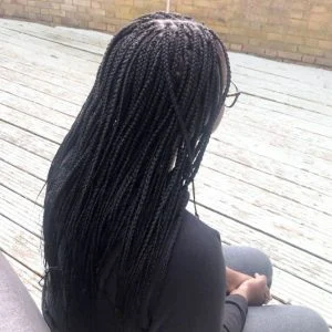 small knotless braids Stockwell Afro hairdressers near me FroHub