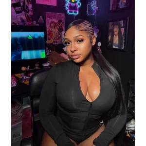 straight cassie ponytail with side swoop FroHub
