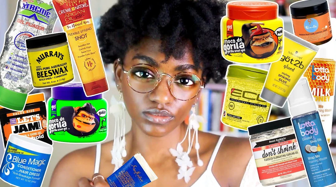 Styling Gel Afro Hair Sleek Bun FroHub